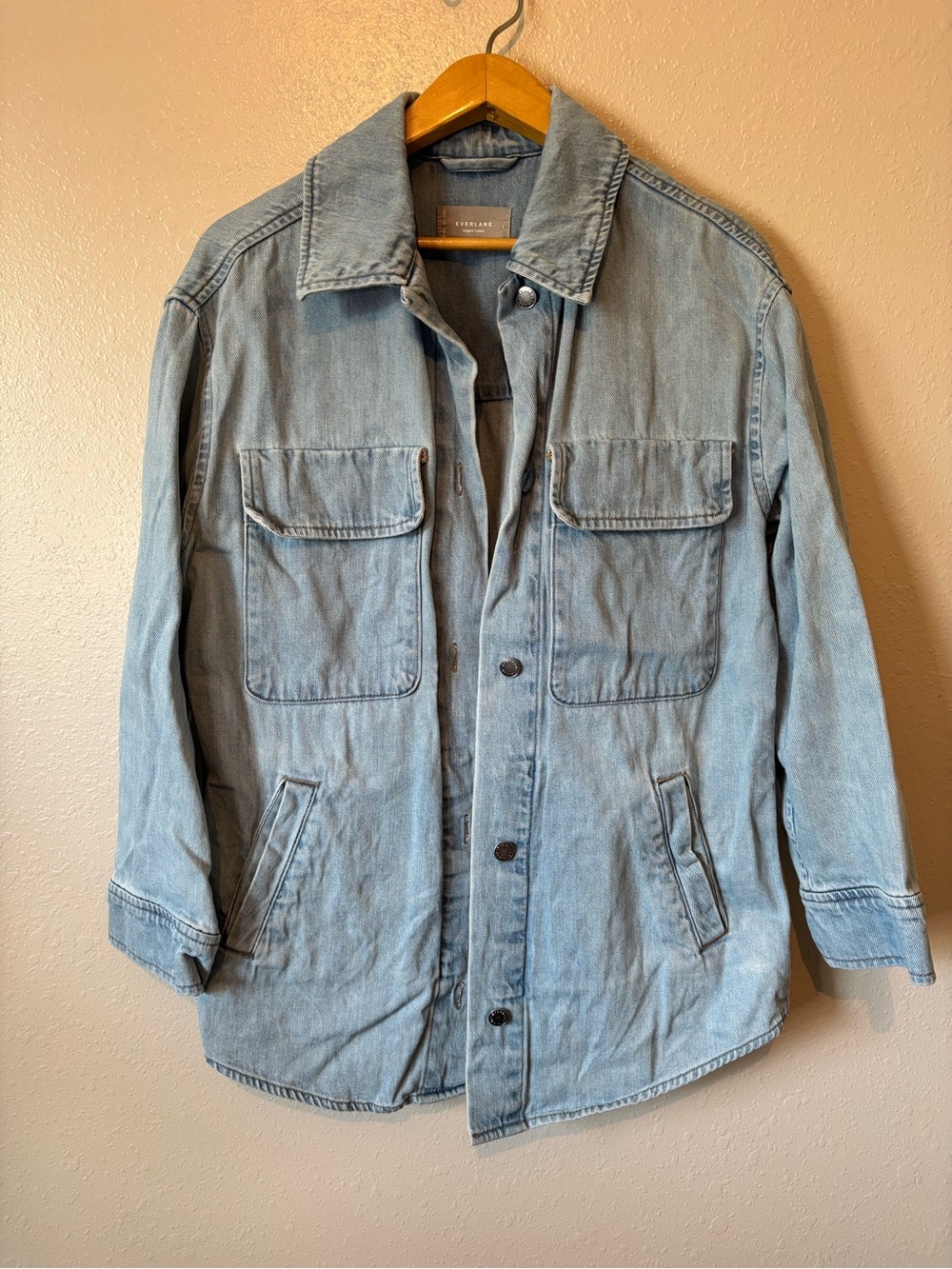 Everlane organic cotton denim jacket